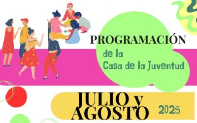Programa de actividades de la Casa de la Juventud en verano